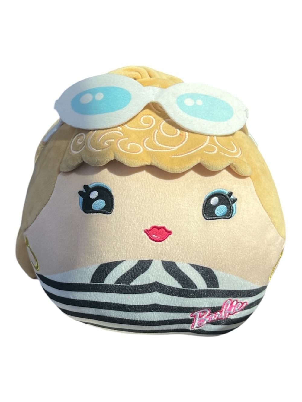 MATTEL Barbie Cuutopia Plush Face Doll 10" Pillow Figure Embroidered Face
